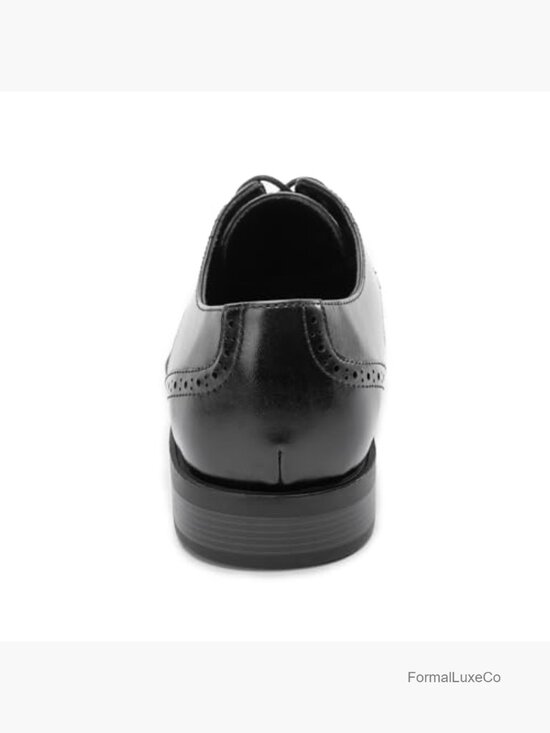 Square Toe Oxford Dress Shoes Men\'s Formal Business Lace Up main image 4